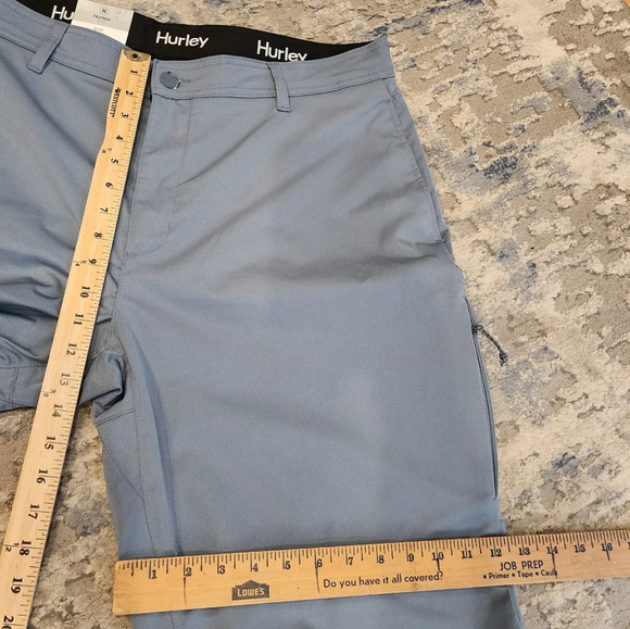 NWT Hurley 40×29 Blue Tech Pants 4 pockets. - Picture 8 of 15